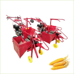 hand push corn harvester