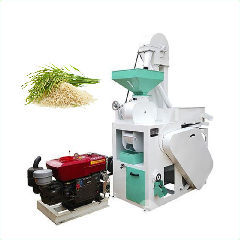 compact rice mill machine