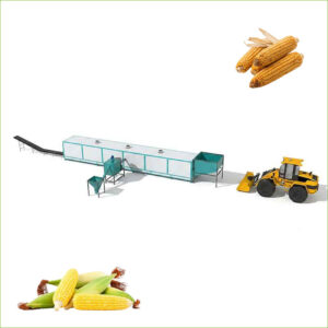 continuous corn cob seed dryer